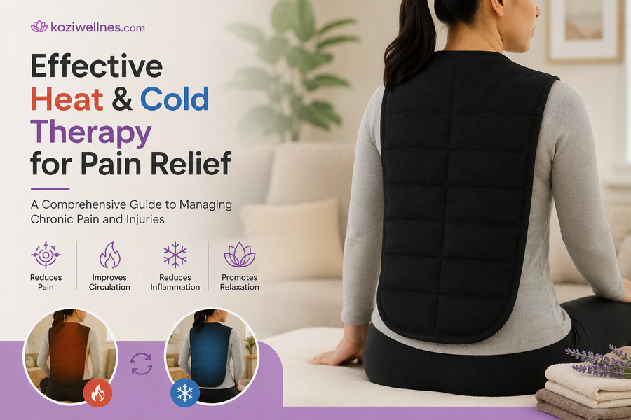 Effective Heat and Cold Therapy for Pain Relief: A Comprehensive Guide to Managing Chronic Pain and Injuries