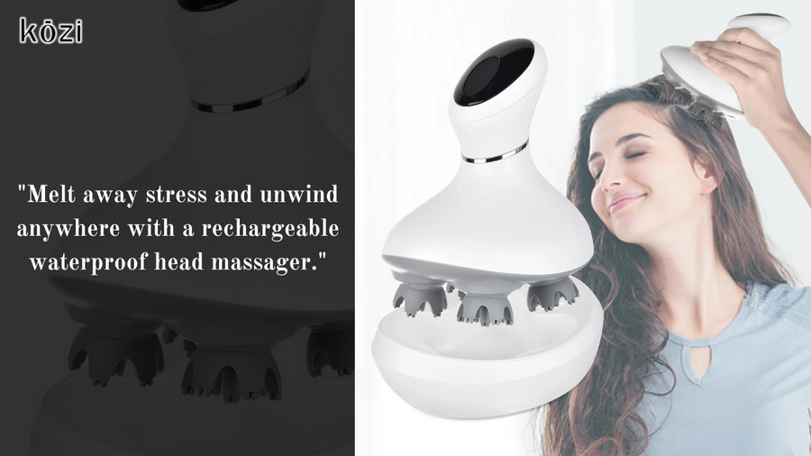 Unleash Your Inner Zen: A Guide to Rechargeable Waterproof Head Massagers
