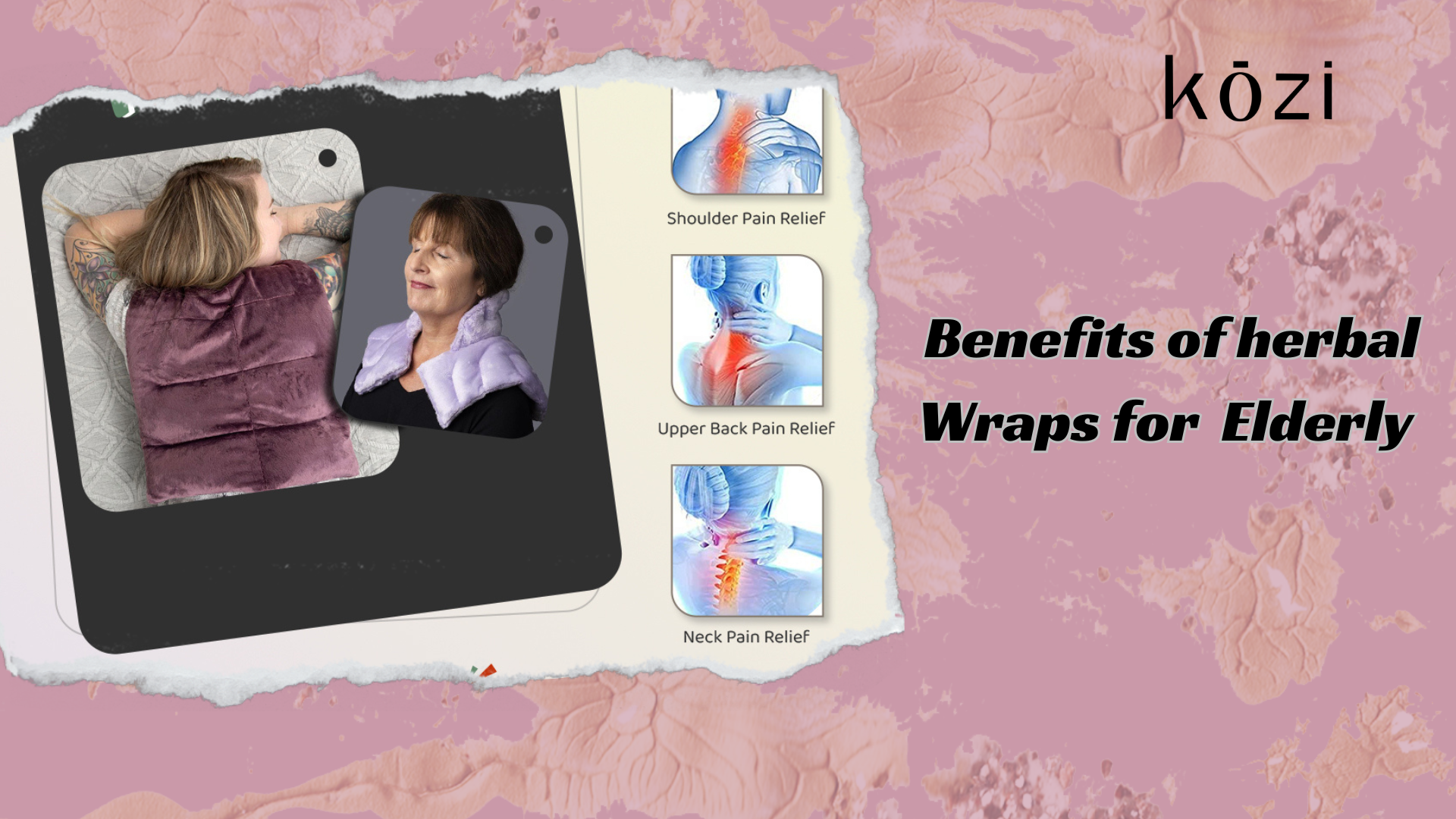 Natural Wraps Home News Exploring the Benefits of herbal Wraps for the Elderly
