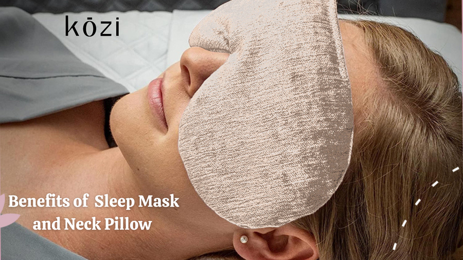 Home News Discover the Benefits of Using a Sleep Mask and Neck Pillow