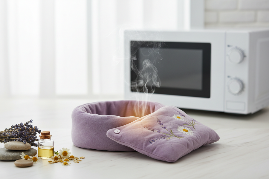 Microwavable Aromatherapy Neck Wraps: Benefits, Usage, and Care Guide