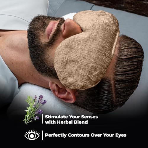 Kozi  Rejuvenating Eye Pillow, Heated/ Cooling  Eye Pillow for Sleep