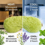 Kozi  Rejuvenating Eye Pillow, Heated/ Cooling  Eye Pillow for Sleep