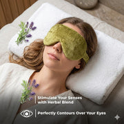 Kozi  Rejuvenating Eye Pillow, Heated/ Cooling  Eye Pillow for Sleep