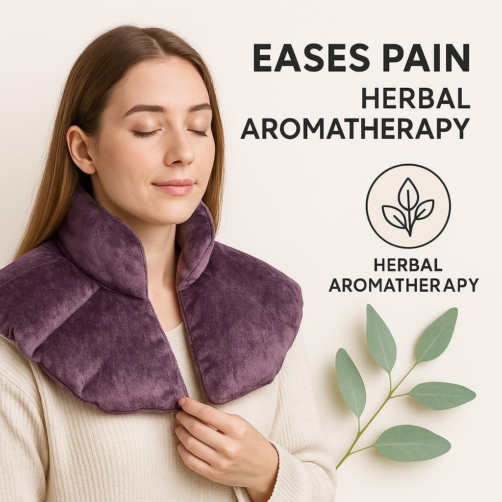 Kozi Shoulder Wraps  Warm & Cooling Herbal Comforting for Muscle Pain and Tension Relief (Copy)