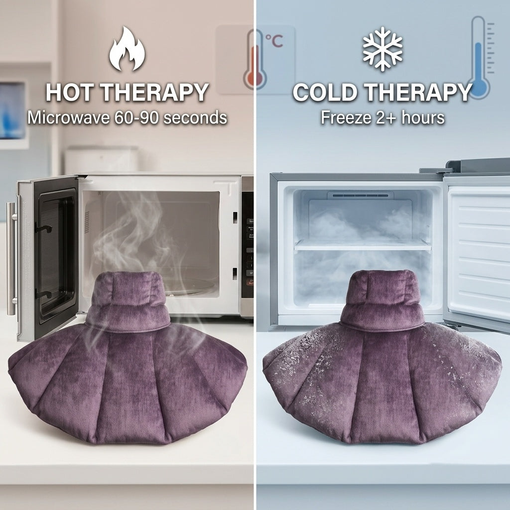 Kozi Shoulder Wraps  Warm & Cooling Herbal Comforting for Muscle Pain and Tension Relief (Copy)