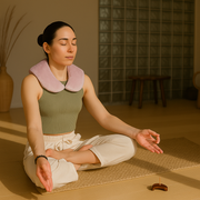 Kozi Soothing Neck Wrap - Microwave Heat Pad/ Cooling Neck Wrap: