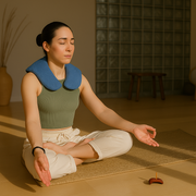 Kozi Soothing Neck Wrap - Microwave Heat Pad/ Cooling Neck Wrap: