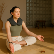 Kozi Soothing Neck Wrap - Microwave Heat Pad/ Cooling Neck Wrap: