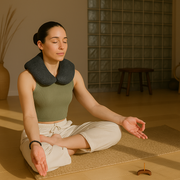 Kozi Soothing Neck Wrap - Microwave Heat Pad/ Cooling Neck Wrap: