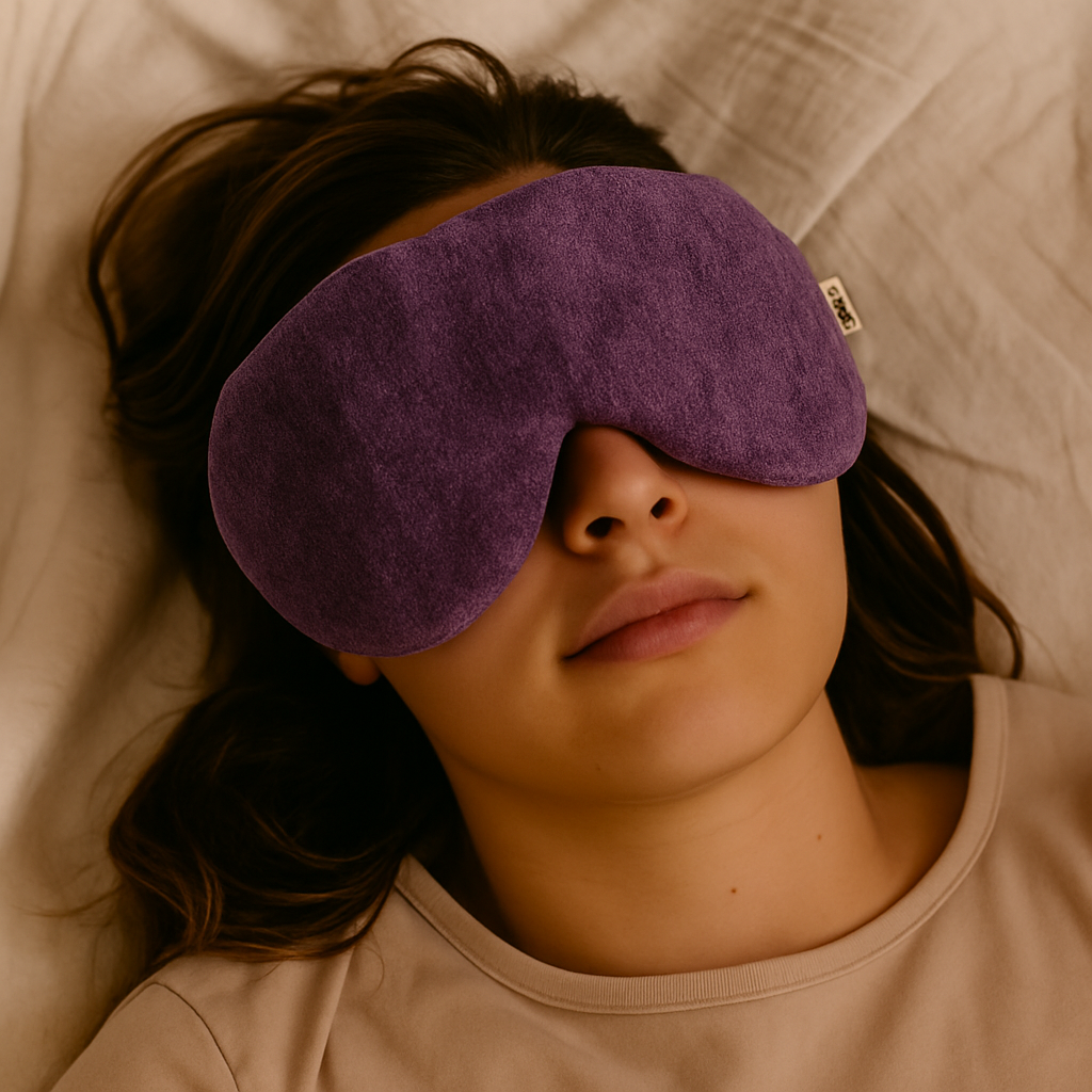 Kozi  Rejuvenating Eye Pillow, Heated/ Cooling  Eye Pillow for Sleep