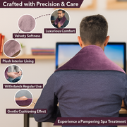 Kozi Décolleté Neck Wrap, Warm & Cold Herbal Neck Wrap for Muscle Pain