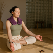 Kozi Soothing Neck Wrap - Microwave Heat Pad/ Cooling Neck Wrap: